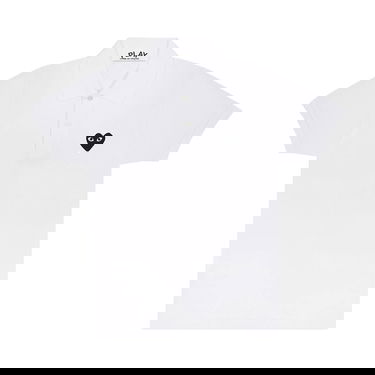 Polo tričko Comme des Garçons PLAY Polo T-Shirt Biela | AZ T066 051 2, 1
