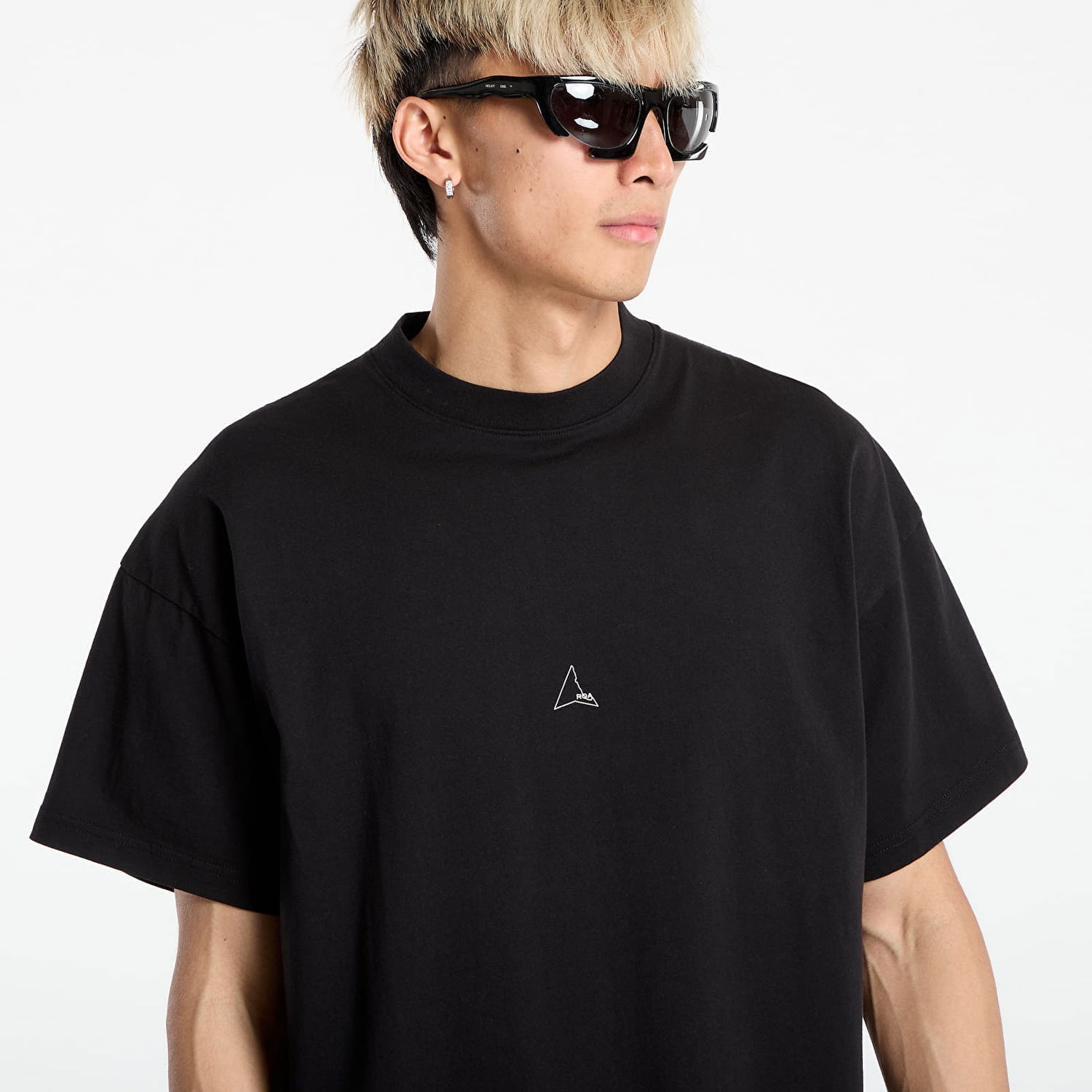 Tričko ROA Regular Logo T-Shirt Čierna | RBMW0254JY22-BLK0001, 1