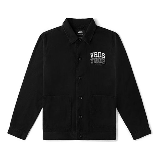 Košeľa Vans Varsity Drill Chore Coat Čierna | VN0A5DYSBLK