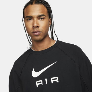Mikina Nike Sportswear Air French Terry Crew Čierna | DQ4205-010, 3