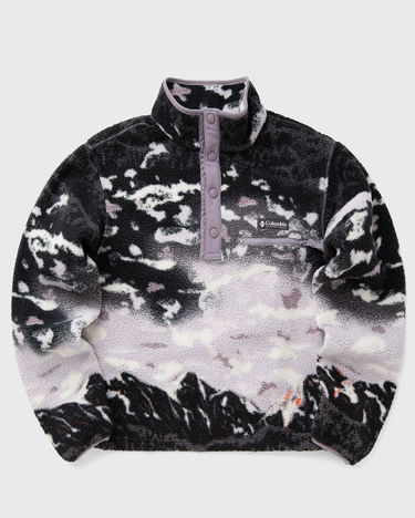 Sveter Columbia Helvetia II Printed Cropped Half Snap Fleece Fialová | 2098501554, 2