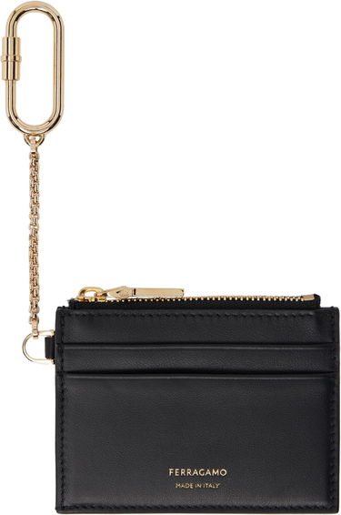 Kľúčenka FERRAGAMO Ferragamo Keychain Card Holder Čierna | 779949, 0
