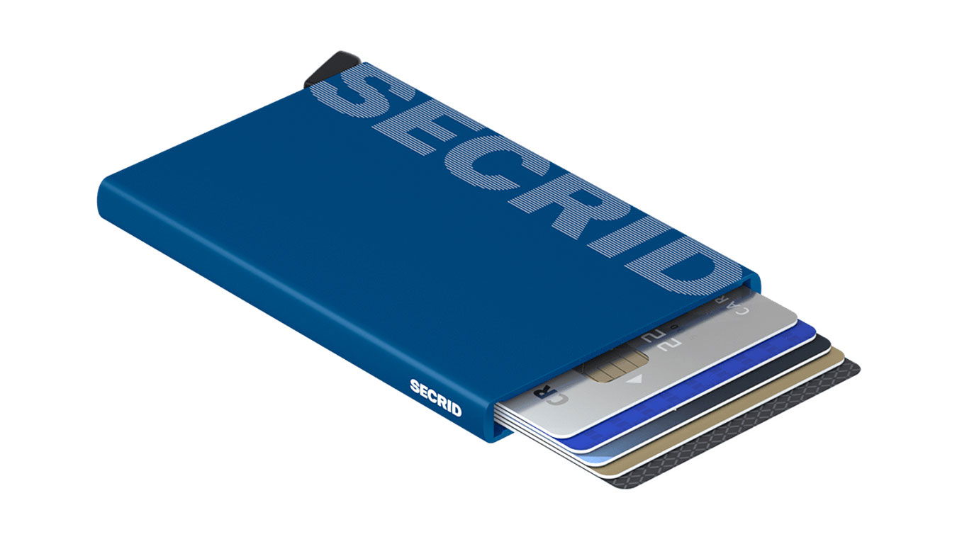 Peňaženka Secrid Cardprotector "Laser Logo Blue" Navy | CLa-Logo-Blue, 1