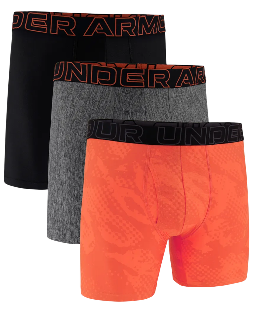 Boxerky Under Armour Under Armour UA Perf Tech Nov 6in Boxerjock 3-Pack Čierna | 1383879-847