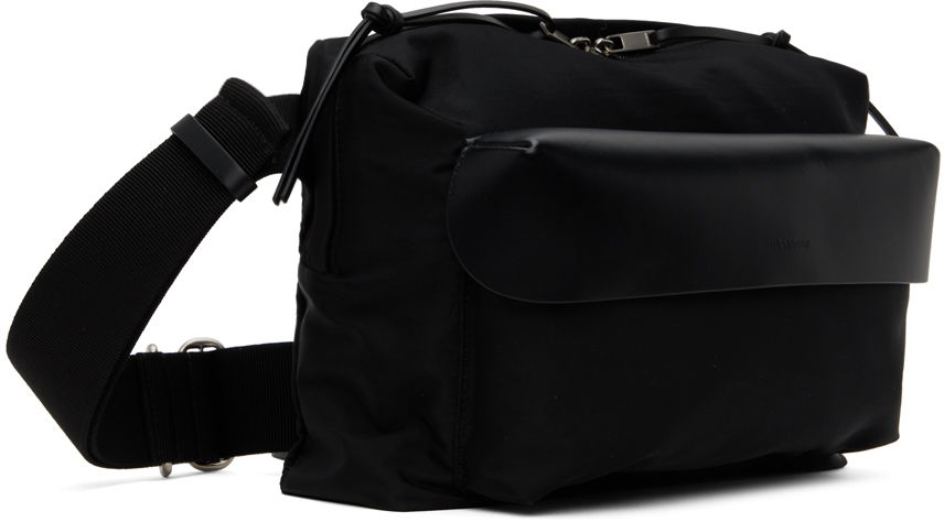 Taška cez rameno Jil Sander Jil Sander Leather Lid Bag Čierna | J26WG0025_P6496, 1