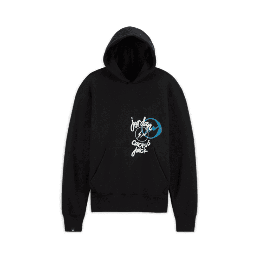 Mikina Jordan Travis Scott x Fragment x Popover Hoody Čierna | DJ0615 010, 0