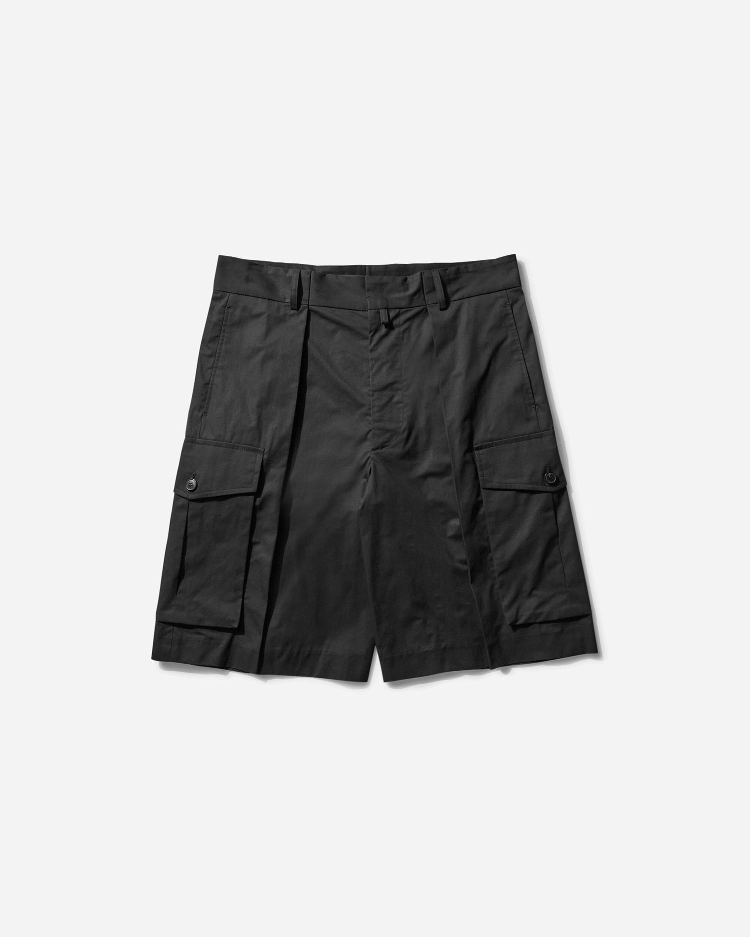 Šortky Dries Van Noten Wide Pleated Cargo Shorts Čierna | 251-020916-1147 900, 1