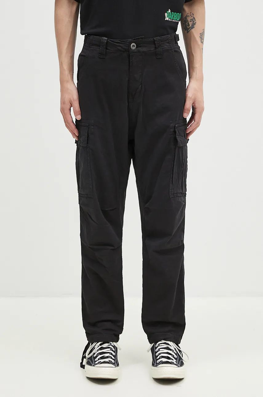 Cargo nohavice Alpha Industries Squad Pant Cargo pants Čierna | 188202, 0