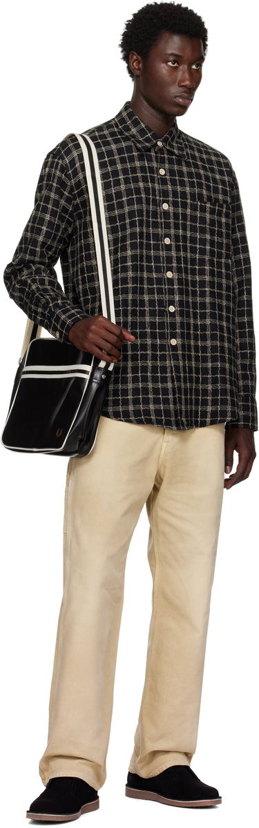 Taška cez rameno Fred Perry Fred Perry Classic Shoulder Bag Čierna | L8257, 3