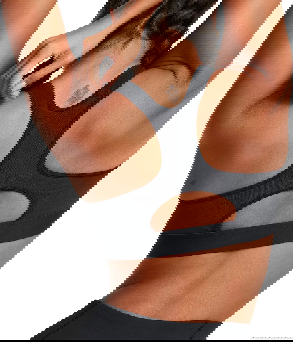 Podprsenka Under Armour Sports Bra HeatGear High Support Čierna | 1379195-002, 1