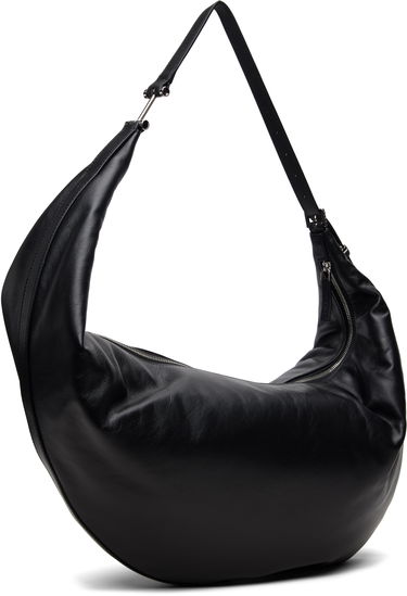 Taška cez rameno Marni Dot Medium Crescent Bag Čierna | SBMP0250U0 P8222, 2