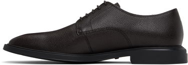 Tenisky a topánky BOSS Hugo Grained Leather Derbys Hnedá | 50536212, 2