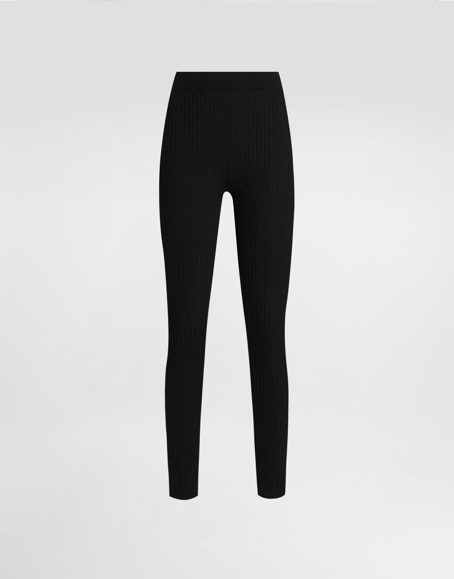 Legíny Dolce & Gabbana Dolce & Gabbana Ribbed Wool Leggings Čierna | FXU07TJCVXGN0000, 0