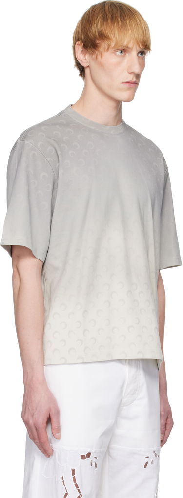 Tričko Marine Serre Marine Serre Moon Faded Loose Fit T-Shirt Šedá | UTT001A CJER0070, 1