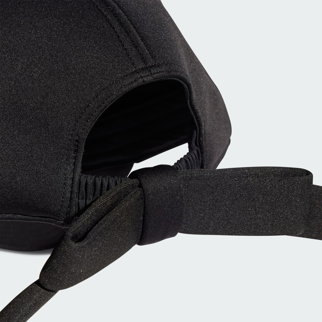 Black Neoprene Baseball Cap