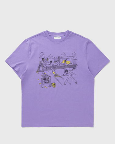 Tričko Edmmond Studios Edmmond Studios Tennis Courts Graphic T-Shirt Fialová | 125-30-13400, 0