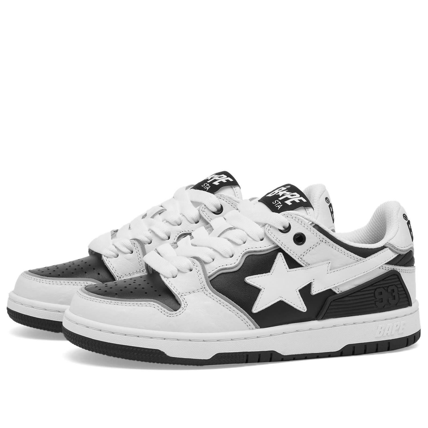Tenisky a topánky BAPE A Bathing Ape Bape Sk8 Sta #1 W Biela | 001FWK302308L-BLK, 0
