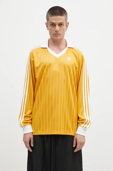 Tričko adidas Originals Long Sleeve Pique Žltá | IZ2447, 0