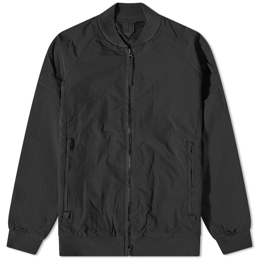 Black Disc Faber Wind Bomber Jacket