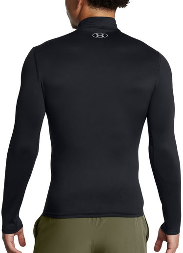 Mikina Under Armour Elite Mock Long Sleeve Compression Shirt Čierna | 1386942-001, 1