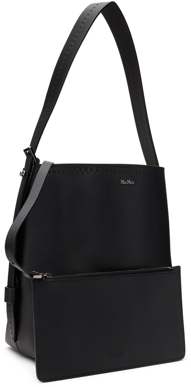 Kabelka Max Mara Max Mara Small Archetipo Leather Tote Čierna | 2414511061600, 1