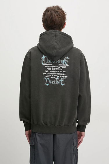 Mikina thisisneverthat thisisneverthat Sleepy Cat Graphic Hoodie Šedá | TN243TSWHO09, 2