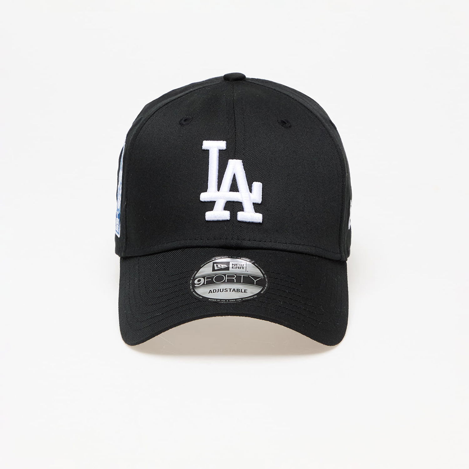 Šiltovka New Era Los Angeles Dodgers World Series Patch 9FORTY Adjustable Cap Čierna | 60422518, 0