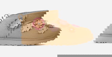 Tenisky a topánky UGG Classic Ultra Mini Fleur Boot Béžová | 1180012-MDSD, 0