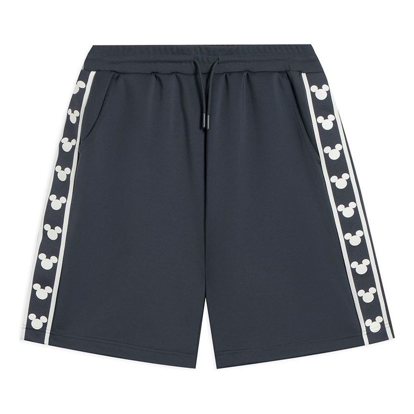 Šortky Li-Ning Disney Graphic Striped Shorts Modrá | AKSR531-8