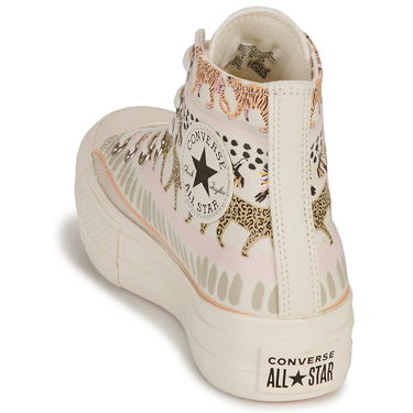 Tenisky a topánky Converse CHUCK TAYLOR ALL STAR LIFT-ANIMAL ABSTRACT Béžová | A06817C, 4
