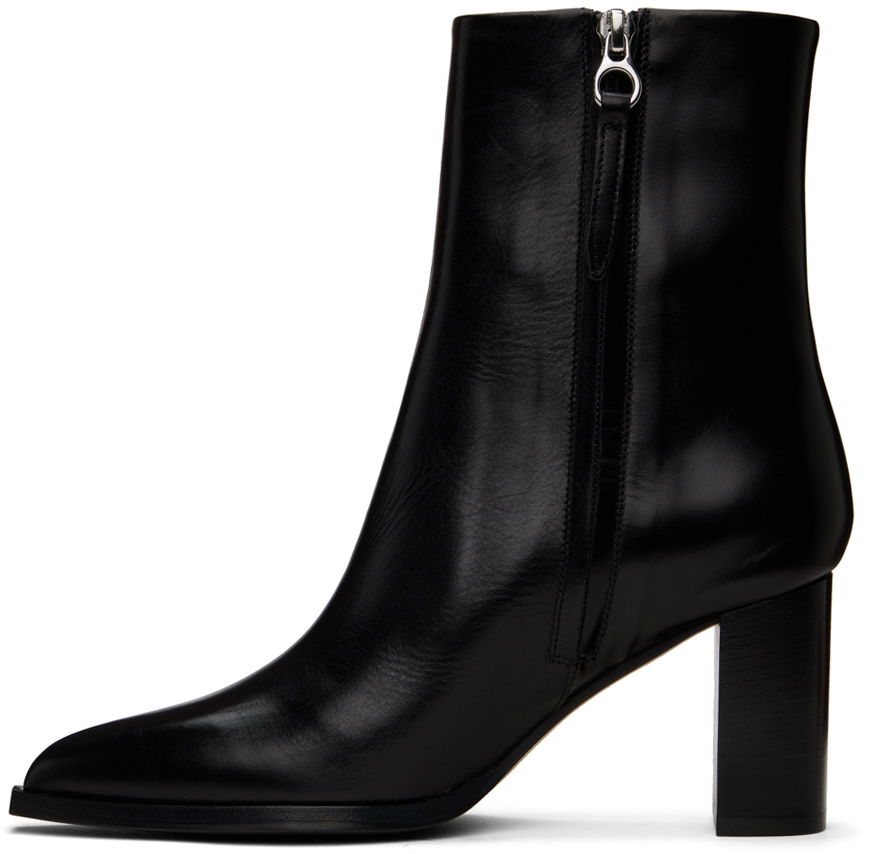 Aeyde Gloria Leather Block Heel Boots