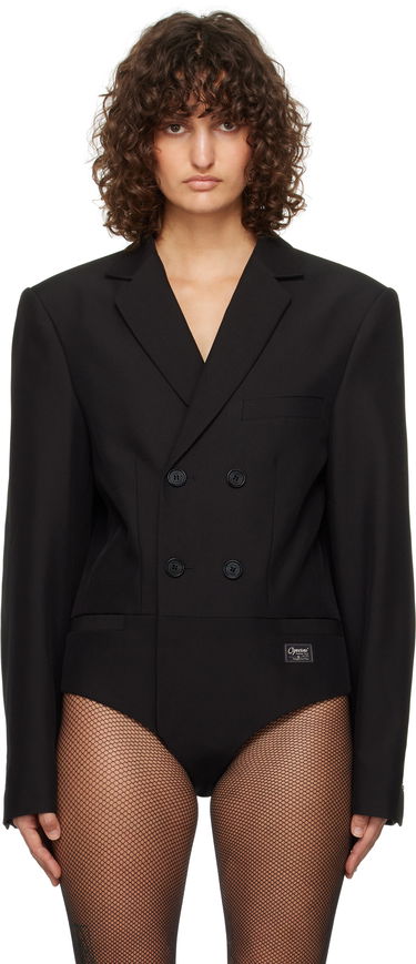 Body Coperni Coperni Tailored Bodysuit Čierna | COPV63F3004, 0