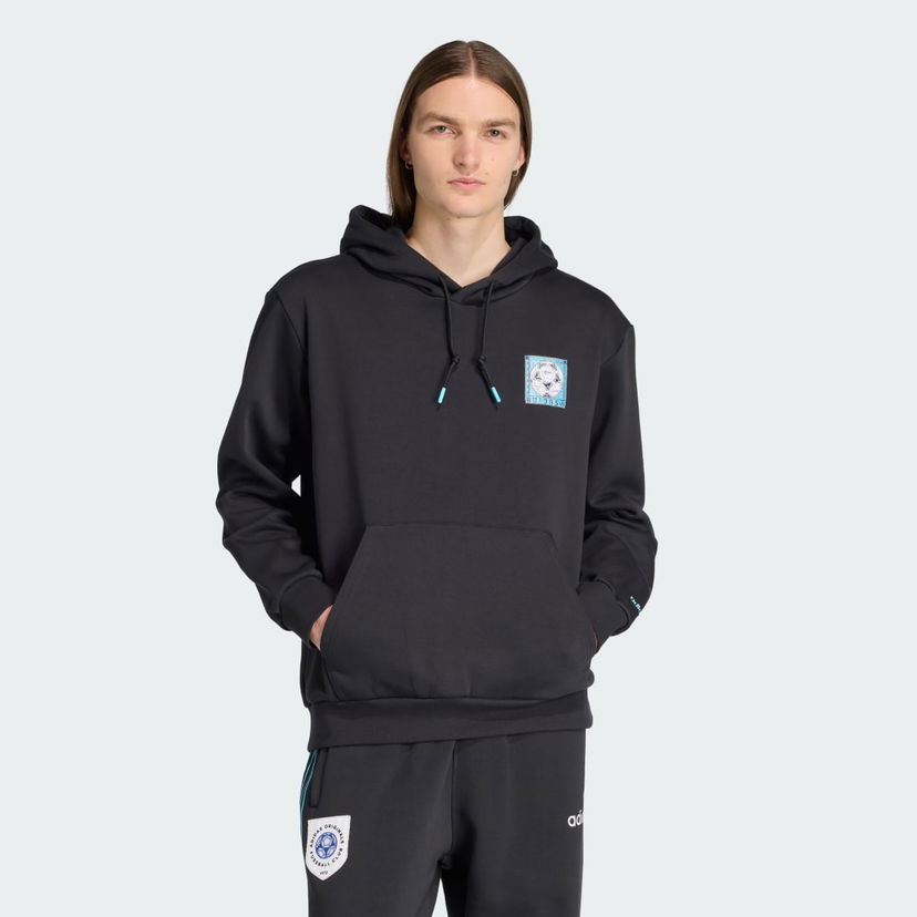Mikina adidas Performance Graphic Hoodie Čierna | JX3096