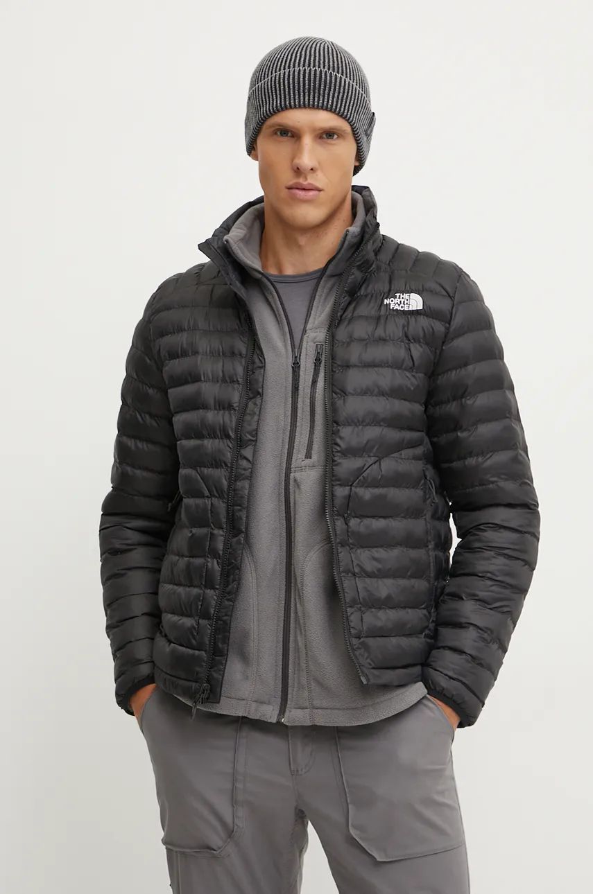 Prešívaná bunda The North Face Black Puffer Jacket Huila Čierna | NF0A85AE4GZ1, 0