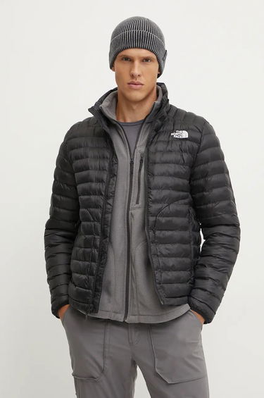 Prešívaná bunda The North Face Black Puffer Jacket Huila Čierna | NF0A85AE4GZ1, 0