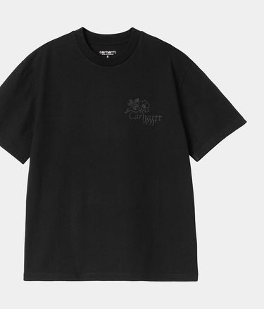 Tričko Carhartt WIP Women's Short Sleeve Flourish T-Shirt Čierna | I035542_8, 0