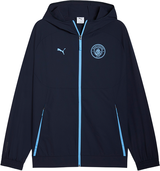 Bunda Puma Manchester City FC TECH Woven Jacket Navy | 782669-06, 0