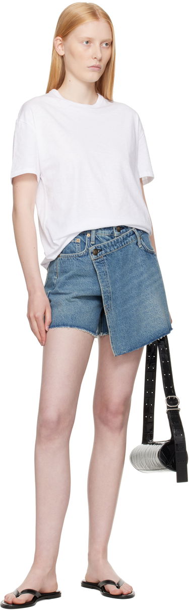 Sukňa rag & bone rag & bone Belinda Denim Mini Skort Modrá | WDD25P9003RGAM, 3