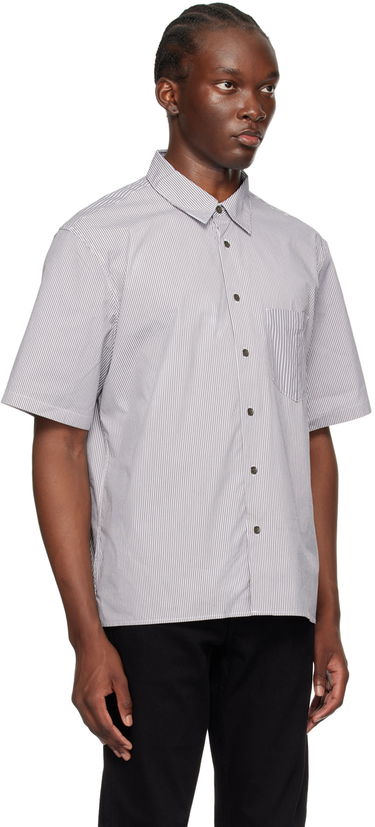 Košeľa rag & bone rag & bone Dalton Striped Shirt Biela | MBW24PA018MSML, 1