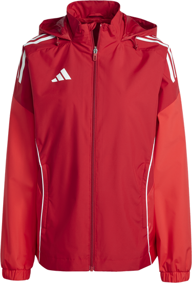 Vetrovka adidas Originals adidas TIRO25C Hooded Jacket Červená | ji6535, 0