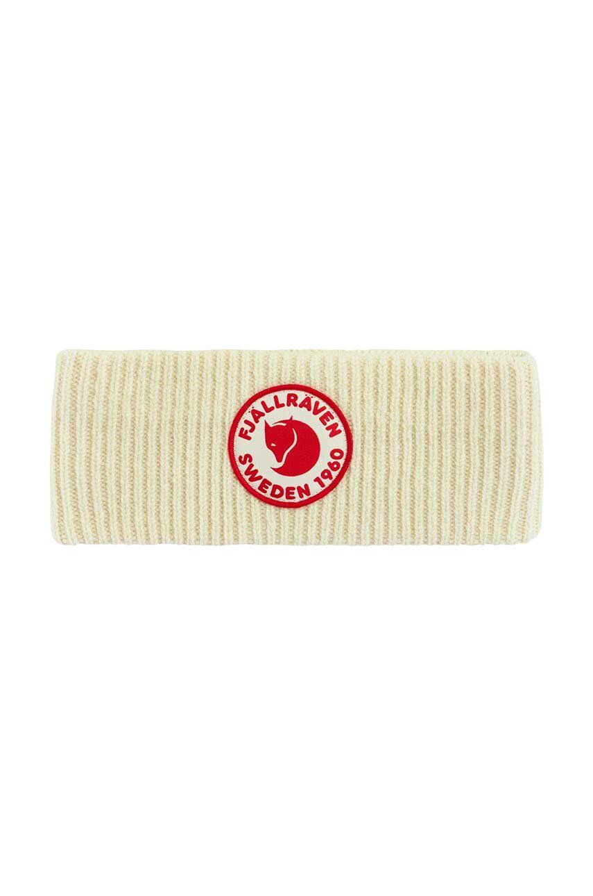 Šál FJÄLLRÄVEN Headband Logo Béžová | F87082.113, 1