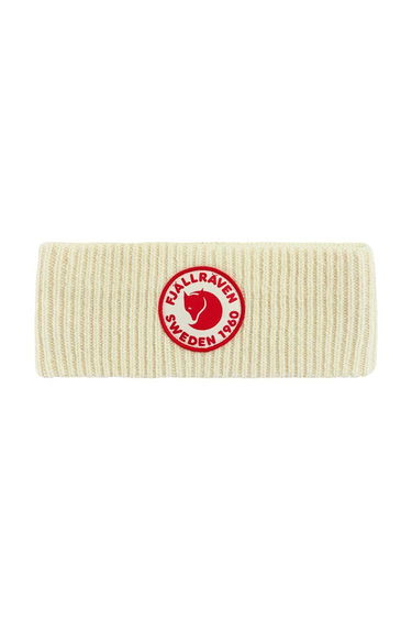 Šál FJÄLLRÄVEN Headband Logo Béžová | F87082.113, 1