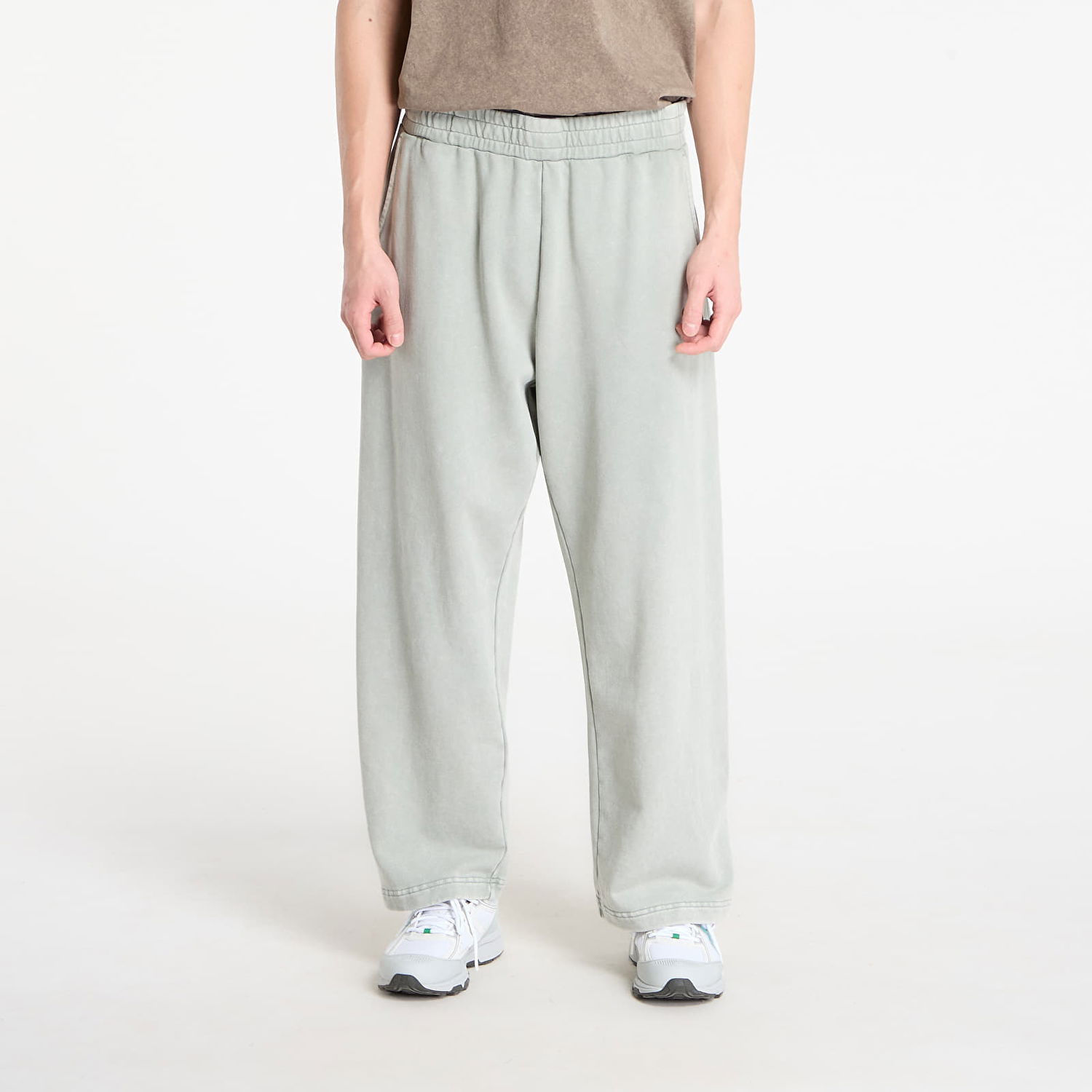 Tepláky RIPNDIP Sweatpants Castanza Straight Leg Vintage Wash Zelené | RNDBASIC258, 0