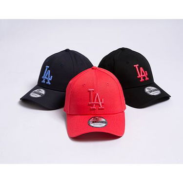 Šiltovka New Era 9FORTY MLB League Essential Los Angeles Dodgers Lava Red / Lava Red One Size Ružová | 60435208, 2