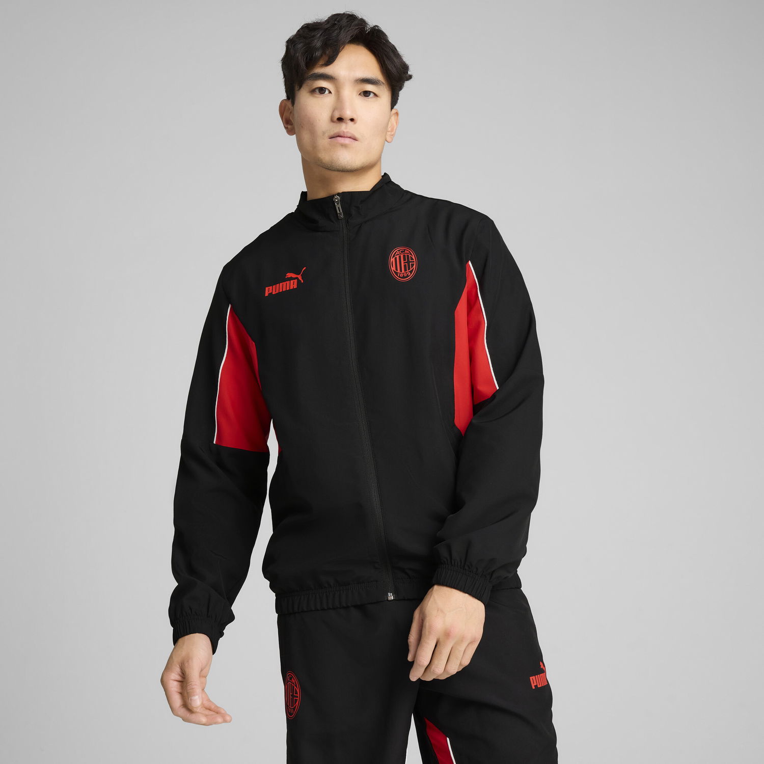 Vetrovka Puma AC Milan ftblARCHIVE Men's Track Jacket Čierna | 779341_07, 0