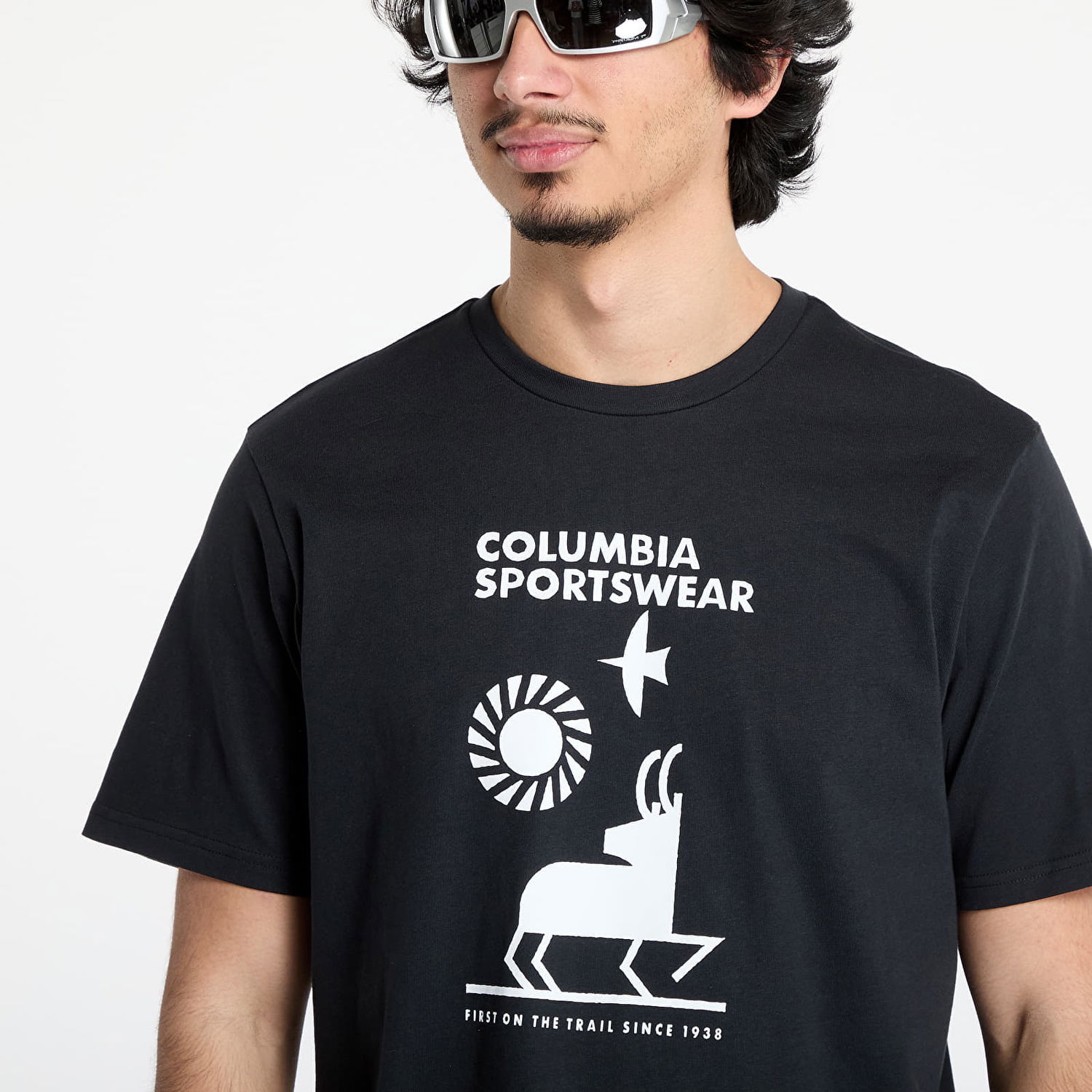 Tričko Columbia Columbia Explorers Canyon™ Short Sleeve T-Shirt Čierna | 2036441012, 1