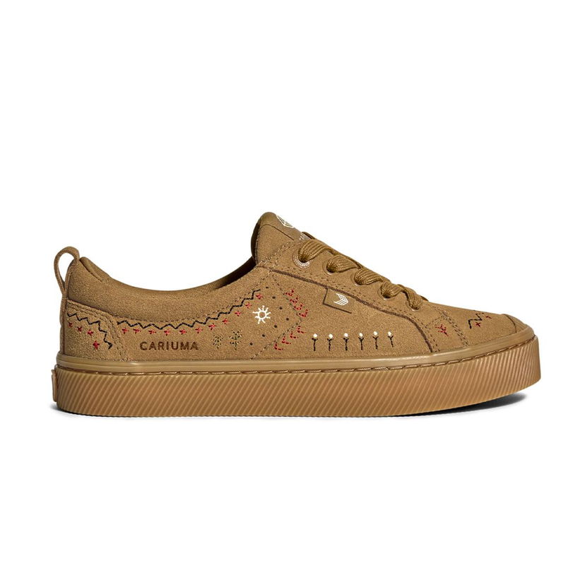 Tenisky a topánky Cariuma OCA Low Embroidered Hnedá | 100102O40