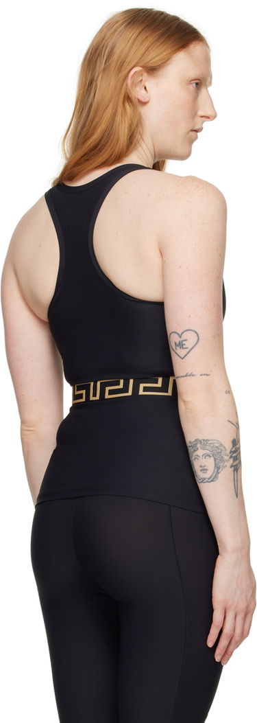 Tielko Versace Greca Border Tank Top Čierna | 1013335_1A06229_1B000, 2