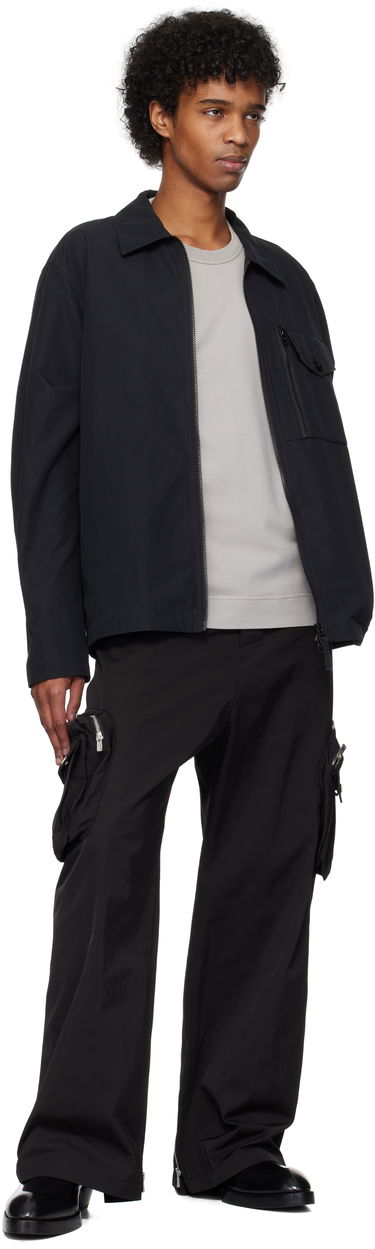 Košeľa Stone Island Stone Island Weatherproof Cotton Canvas Overshirt Čierna | K1S15 1200007 S00F1, 4