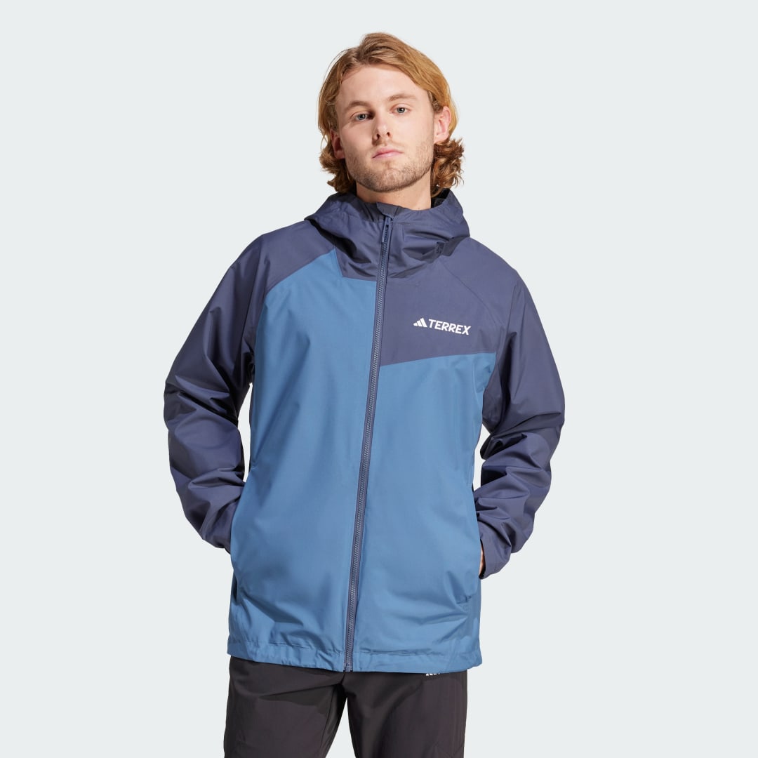 Bunda adidas Performance adidas TERREX Terrex Multi 2L RAIN.RDY Navy | IP1431, 0